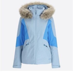 NWT Spyder Women's Vida GTX Ski Jacket- Frost Blue Size 10 M-L Retail $399